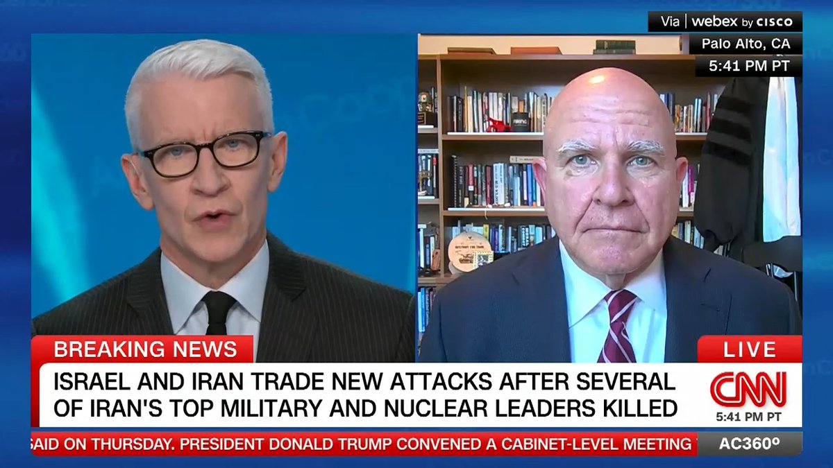 "This sort of operation is usually years in the making": H.R. McMaster, former National Security Advisor during President Trump's first term, on Israel's attacks on Iran.