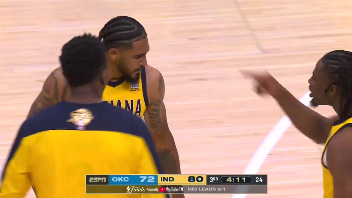 OBI BACK-TO-BACK THREES‼️ #NBAFinals on ABC 📺