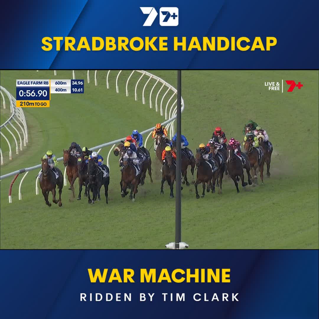 WAR MACHINE DELIVERS LINDSAY PARK THEIR FIRST STRADBROKE ‼️ Lindsay Park Racing Tim Clark