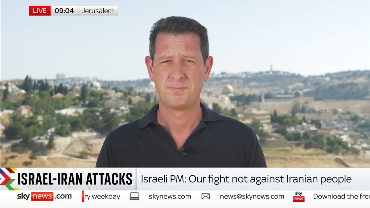 What happened in Israel overnight? Middle East Correspondent Alistair Bunkall reports from Jerusalem with the latest⬇️ Live updates: 📺 Sky 501, Virgin 602, Freeview 233 and YouTube