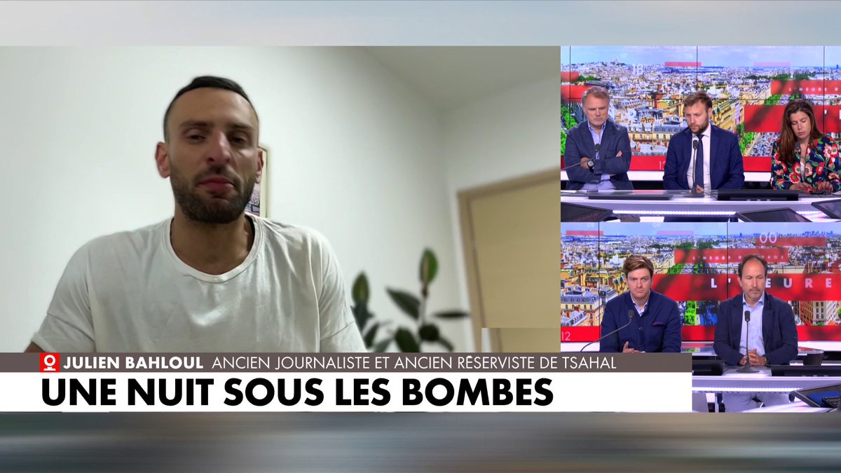 «On n’a pas le choix de se défendre, c’est un instinct de survie», reconnaît Julien Bahloul, ancien réserviste de Tsahal, dans #HDProsWE