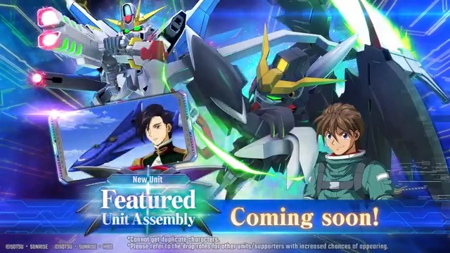 ◤━━━━━━ #GundamEternal New Units to arrive on 6/16 (JST)! ━━━━━━━◢ Featuring: UR Gundam Deathscythe Hell (EW) (EX) / UR Duo Maxwell (EW) UR Build Strike Gundam (Full Package) (EX) / UR Reiji #GGeneration #GGen