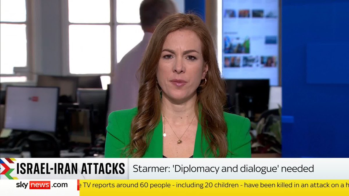 Sky's Amanda Akass reports on the developing situation between Israel and Iran