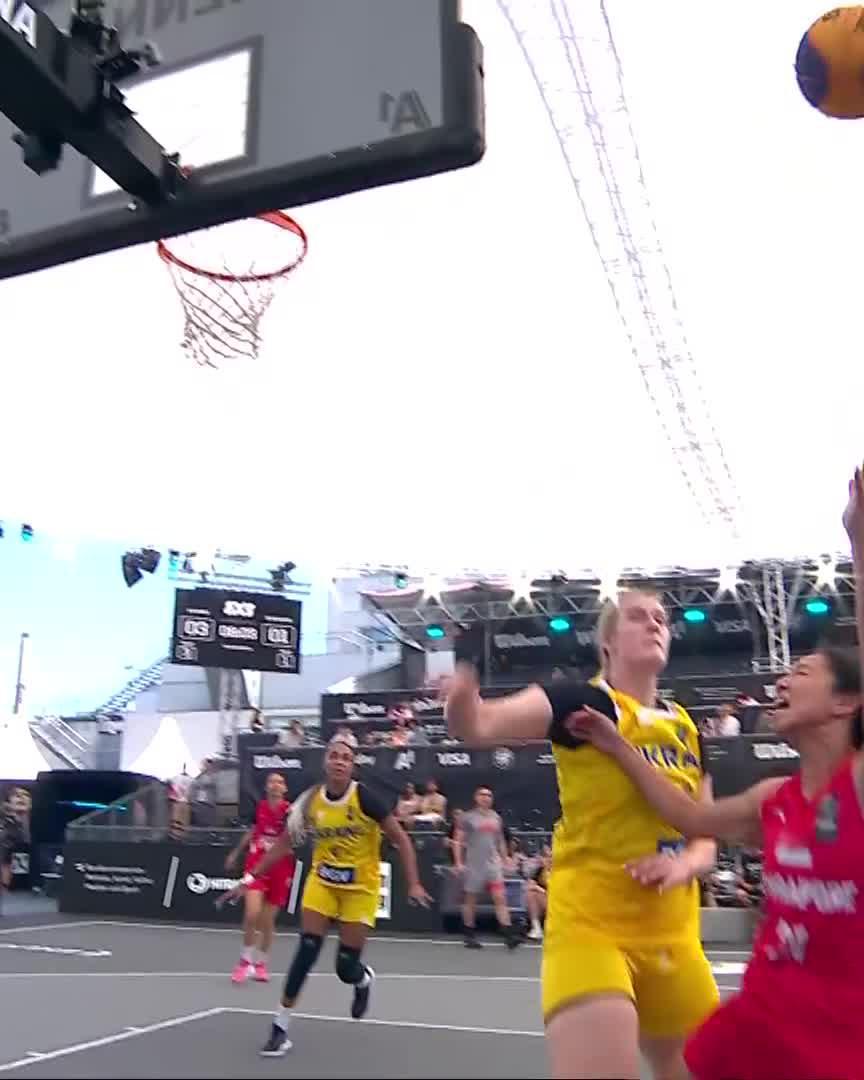 😤 There is NO getting past Koval! 🚫🇺🇦 #3x3WSVienna #3x3WS