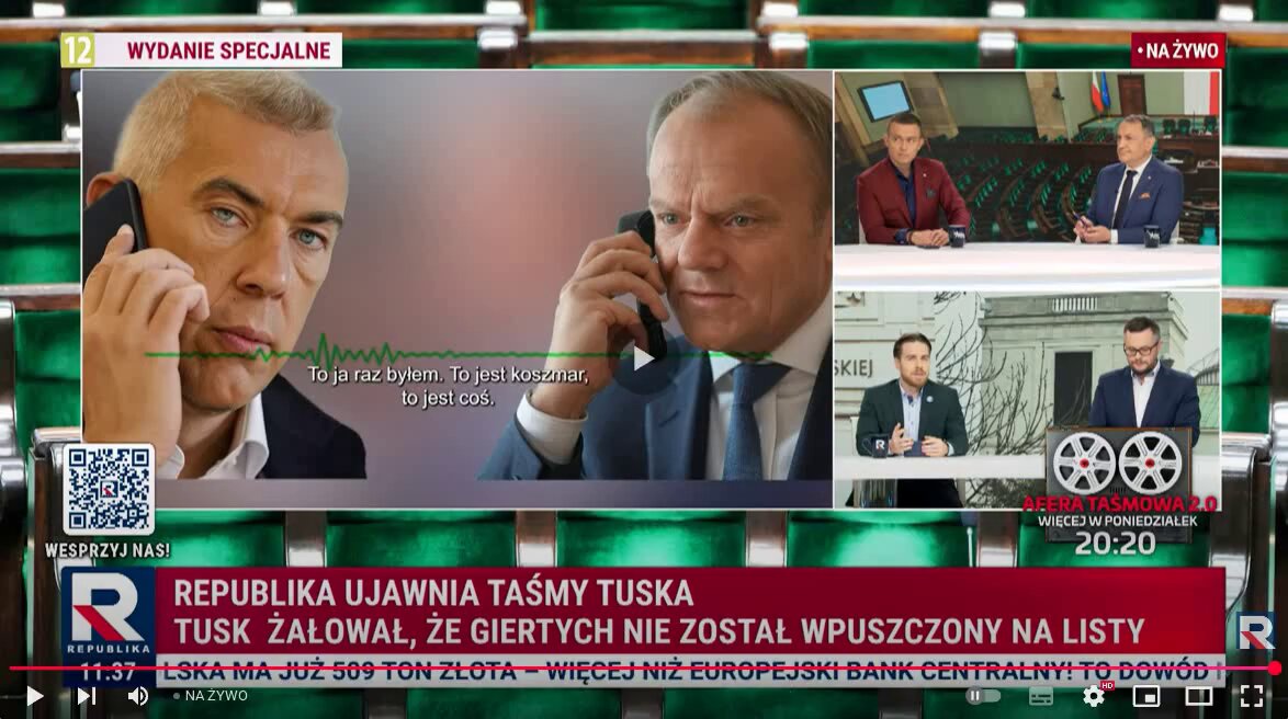 Hołowniarz poszedł w najbardziej prymitywną obronę. Taśmy zostały sfałszowanie, a głos Giertycha i Tuska to AI. 🥹 Każdy, choć trochę siedzący w AI, dobrze wie, że tak głosów nie da się zrobić, zawsze wyjdzie sztucznie. A Giertych na nagraniach to 100% szurskiej stajni.