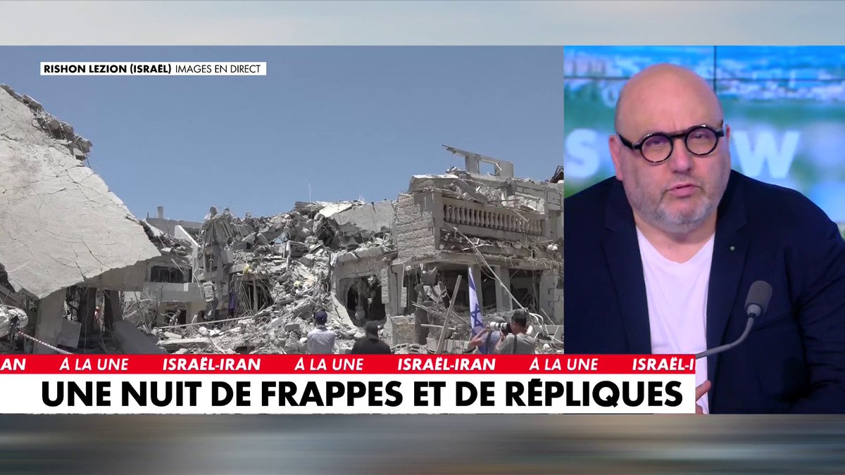 «L’objectif d’Israël n’est pas de détruire Téhéran, mais uniquement ses installations nucléaires», insiste Julien Dray, ancien député, dans #MidiNewsWE