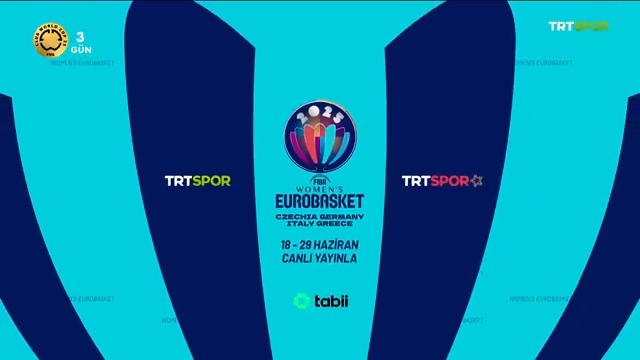 🇹🇷Potanın Perileri, 2025 Kadınlar EuroBasket'te sahne alacak; heyecan TRT ekranlarında yaşanacak. 📆 18-29 Haziran
