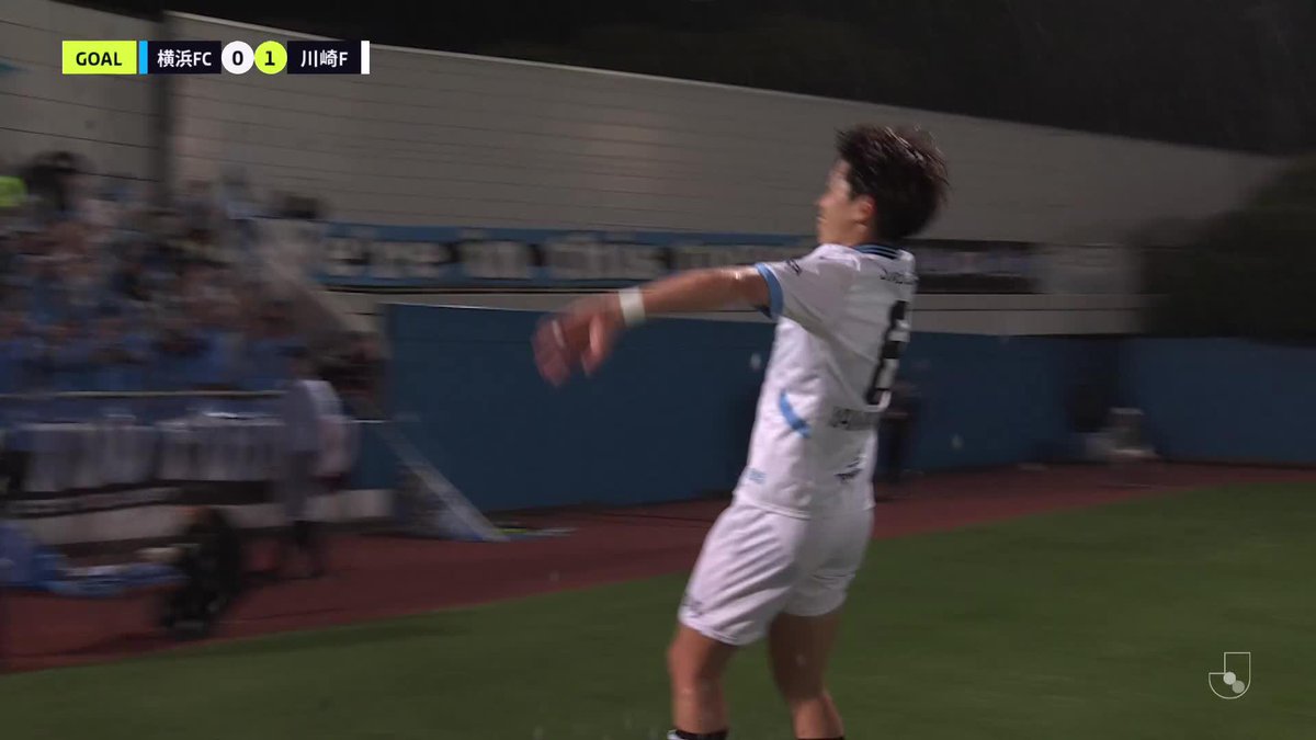 #山本悠樹 が自ら打開!✨️ 🎦 ゴール動画 🏆 明治安田J1リーグ 第20節 🆚 横浜FCvs川崎F 🔢 0-1 ⌚️ 58分 ⚽️ 山本 悠樹(川崎F) #Jリーグ