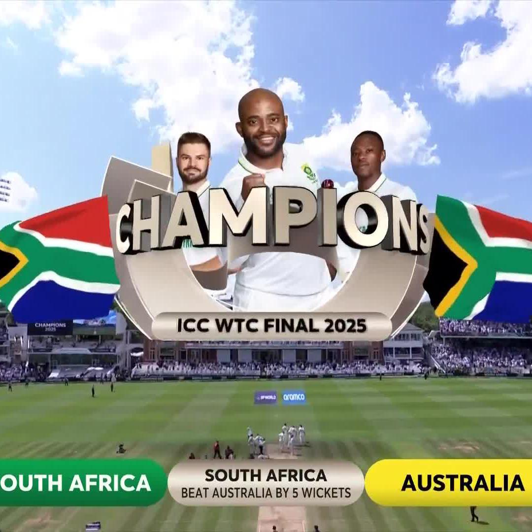 History for South Africa 🤩🇿🇦 📺 Stream #WTC25 on DStv: