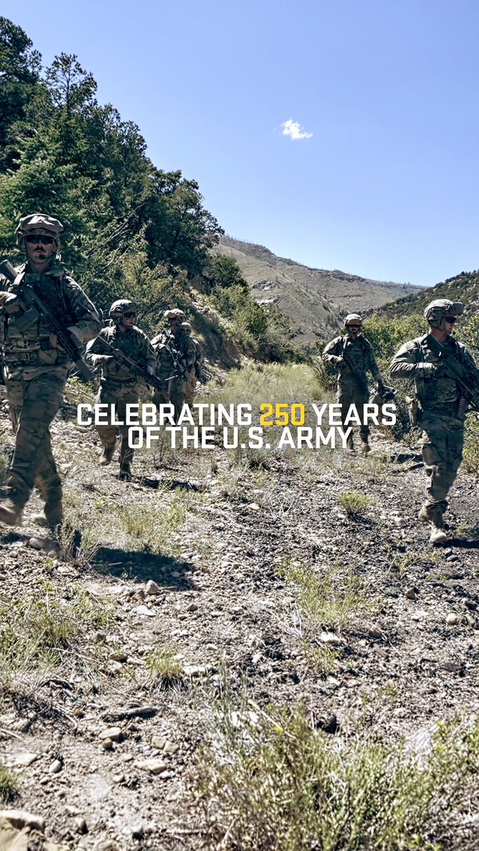 Wishing the U.S. Army a Happy 250th Birthday!