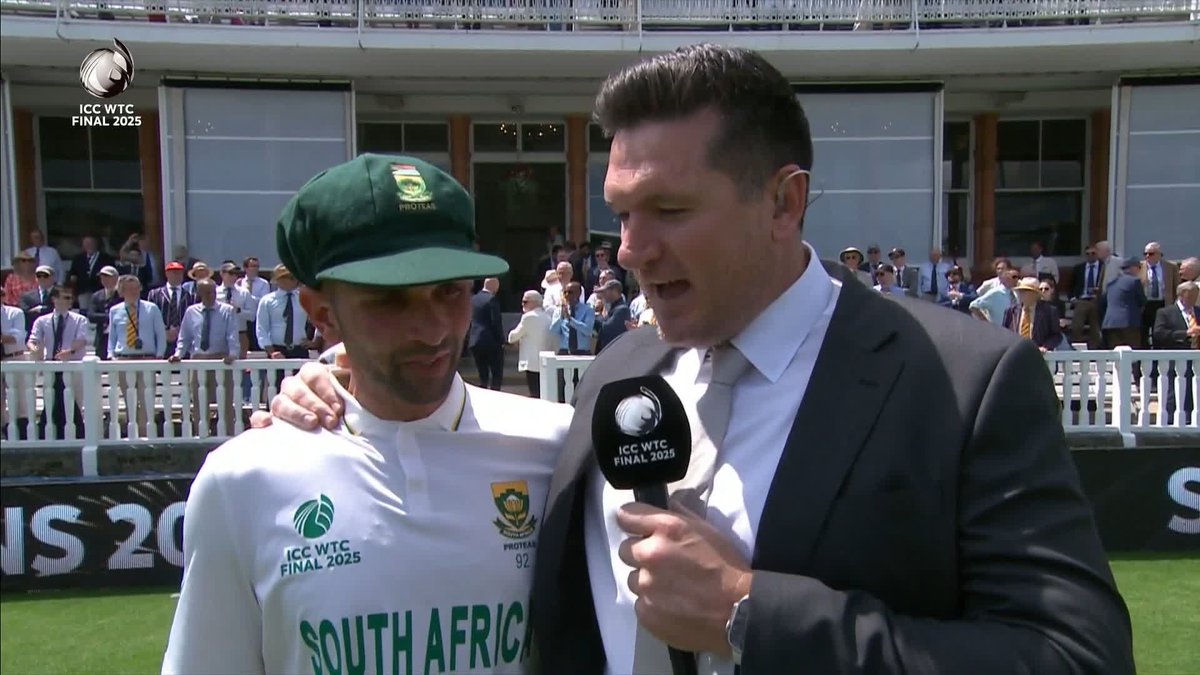 "The tears won't even describe what we feel right now" 🥹 Keshav Maharaj reacts after South Africa become WTC champions!