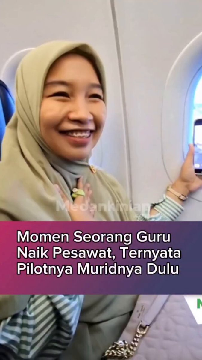 Ikutan seneng ya muridnya jadi pilot, Teruskan mengabdi ya buk cerdaskan anak2 bangsa👍
