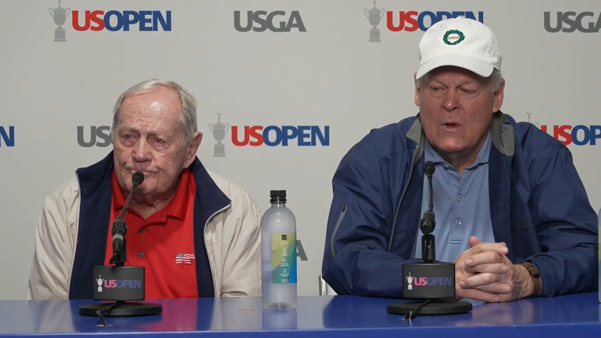 Fun moment from Johnny Miller and Jack Nicklaus. Miller was breaking down Jack's swing and comparing it to Scottie Scheffler's. "I've never heard my swing analyzed that way," Nicklaus said. "He was dead on. That was really good."