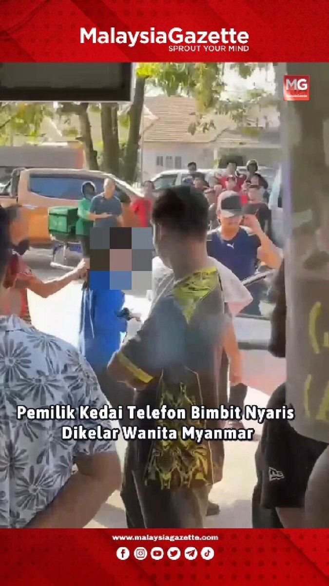 Seorang wanita warganegara Myanmar berusia 39 tahun ditahan selepas cubaan mencederakan pemilik sebuah kedai telefon bimbit di Taman Impianku, Kuantan dengan mengacukan pisau jilet ke leher mangsa. Kejadian dilaporkan pada jam 3.41 petang tadi. - Ketua Polis Kuantan Video : Orang Awam #malaysiagazette #wargamyanmar #cederakanmajikan