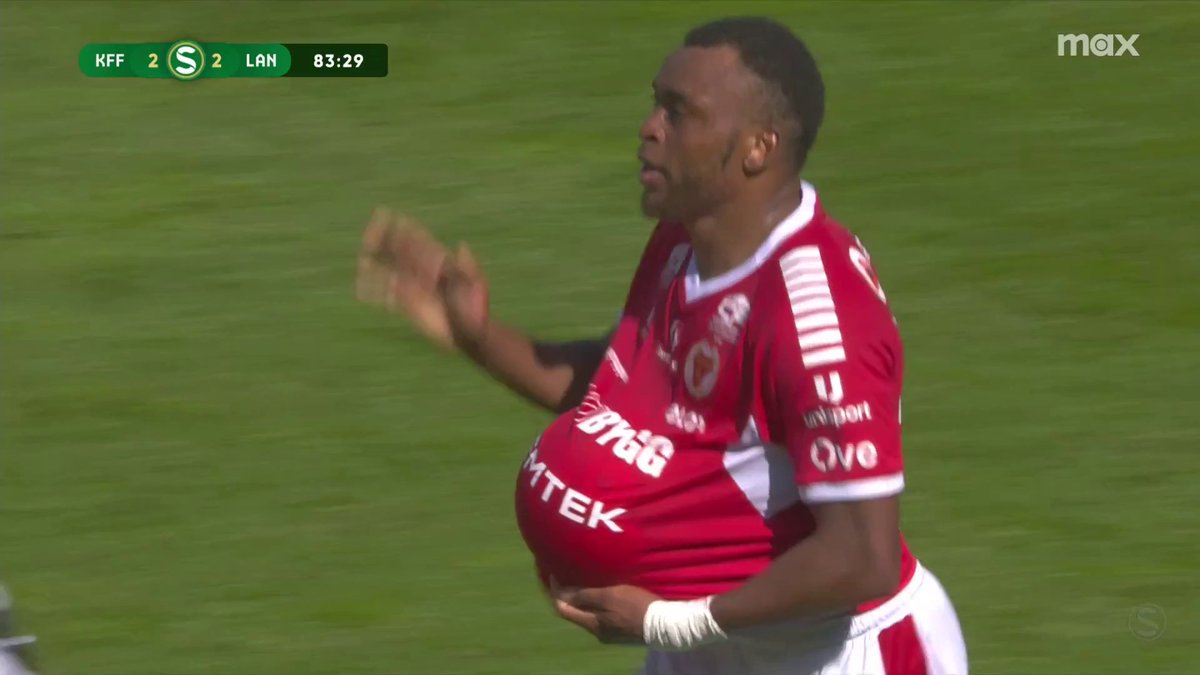 Abdussalam Magashy kvitterar för Kalmar FF! 2-2 mot Landskrona BoIS 🔴 📲 Se matchen på Max