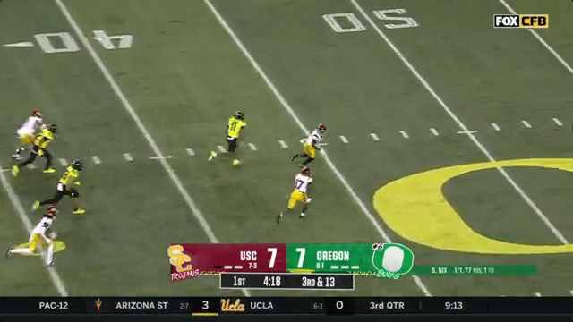 11 More Saturdays Until College Football. Watch Troy Franklin cook a USC Safety.