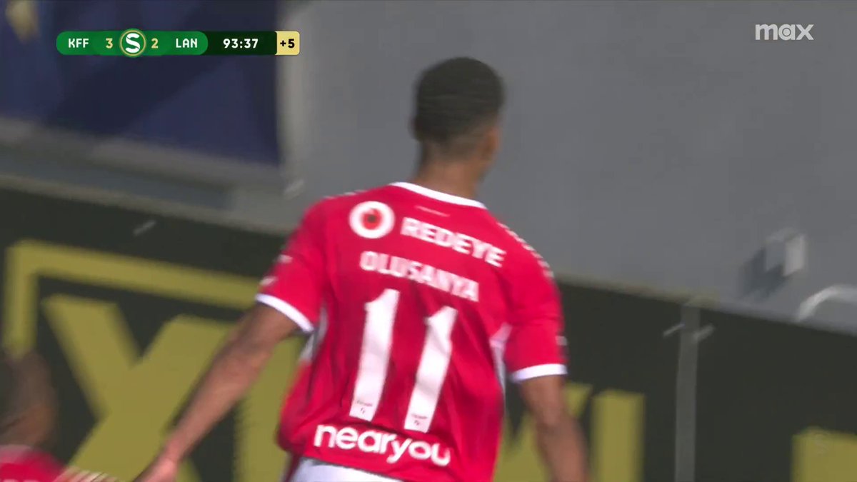 Anthony Olusanya sätter dit 3-2 för Kalmar FF! 📲 Se matchen på Max