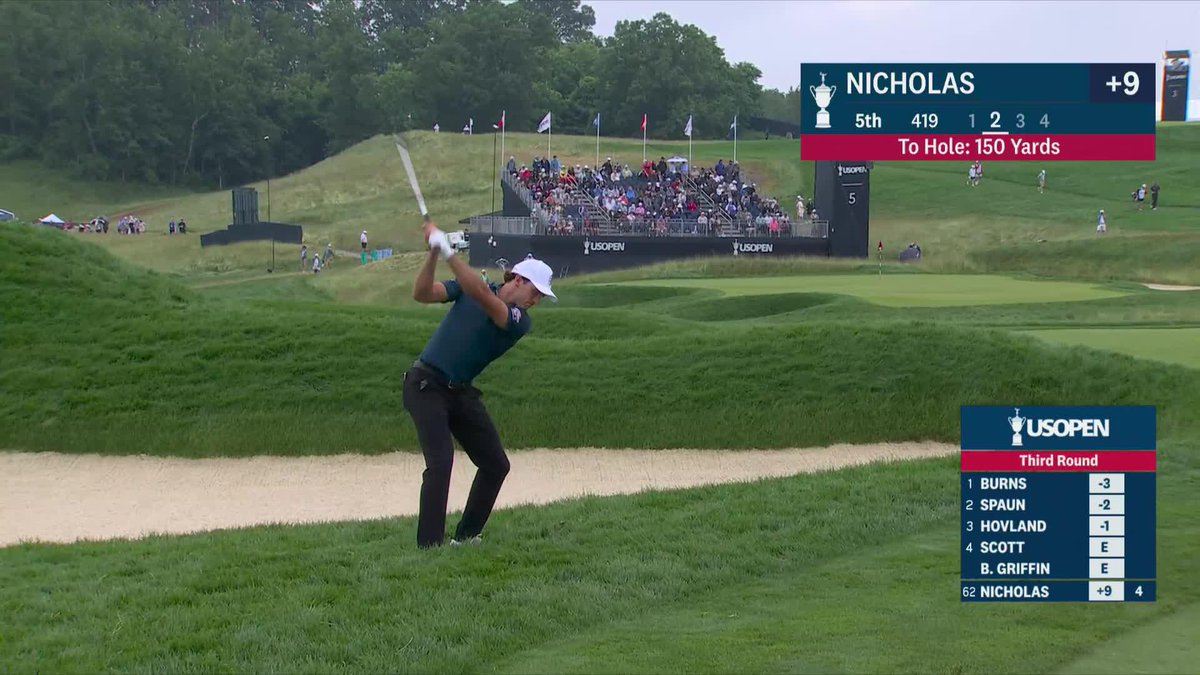 James Nicholas is what the U.S. Open is all about! The New York native is one of only two players who advanced through both local and final qualifying to make the cut at Oakmont.