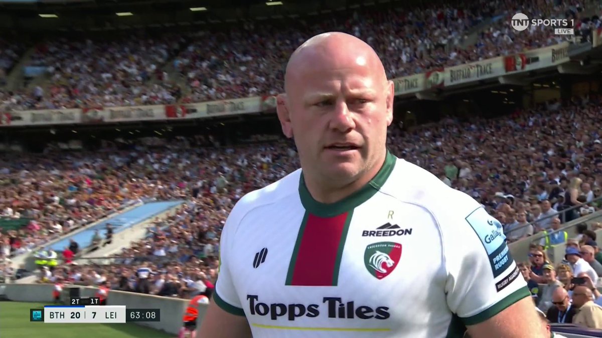 It’s Dan Cole time 💪 One final appearance for the Leicester Tigers legend 🫡 #GallagherPrem | #BATvLEI