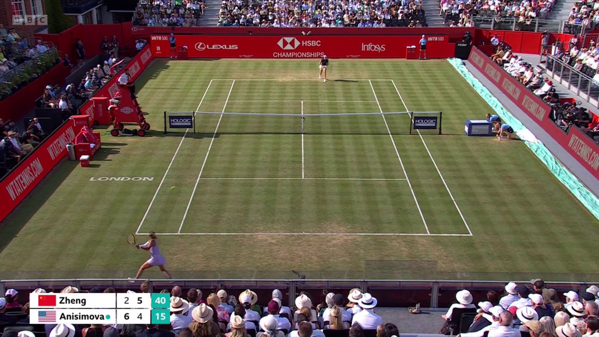Qinwen Zheng gets the second set - we're going to a decider! #BBCTennis