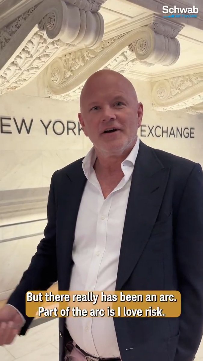 .Mike Novogratz shares how he got into crypto and why risk — which he says he loves — was part of his career. He joined Nicole Petallides to discuss the crypto sector, AI, regulation, stablecoins and Galaxy. Catch the episode on on Monday at 4:30pm ET.