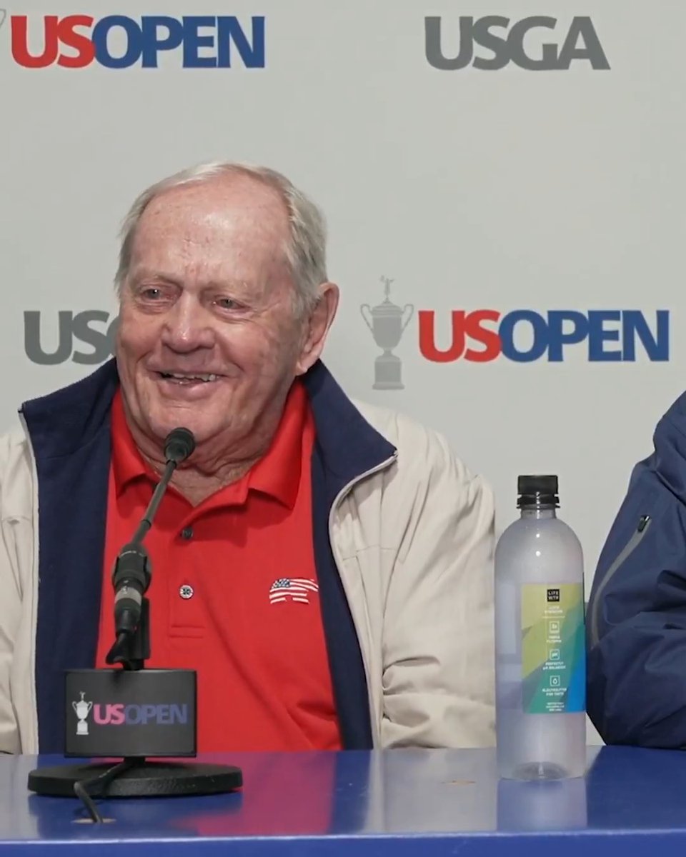 Bryson caught a stray during Johnny Miller’s press conference. 😭 Wait for Jack Nicklaus’ reaction. 😂