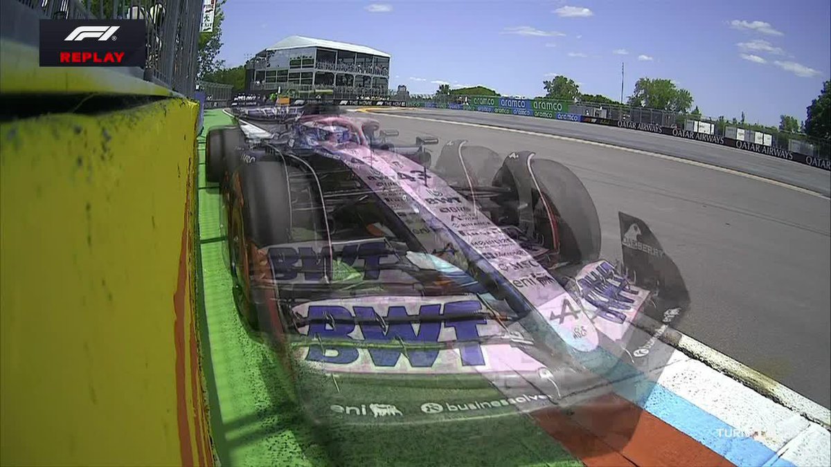 "Franco Colapinto" Por esta maniobra en la que acomodó con la chota el Alpine cuando se le estaba yendo luego de la chicana en la FP3 del Gran Premio de Canadá. Mirá la muñeca que tiene Franquito, acomodó con la pija el auto el hijo de re mil puta.