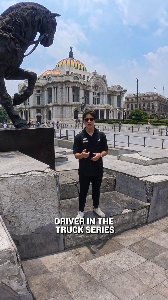 There's no place like home. We're sightseeing in Mexico City with hometown Spire Motorsports driver Andres Perez de Lara!