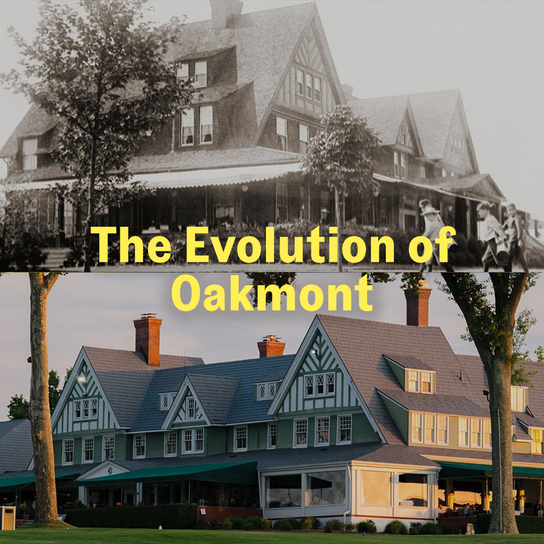 An eye in the sky look at the evolution of Oakmont Country Club.