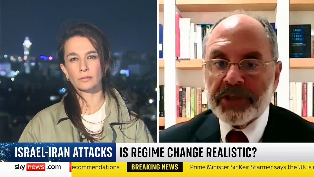 'Did Netanyahu need this for his own survival and political capital?' - Yalda Hakim 'I would say absolutely but the fact that he is fighting his own battle doesn't take away from the fact that Iran has presented a growing threat' - Chuck Freilich