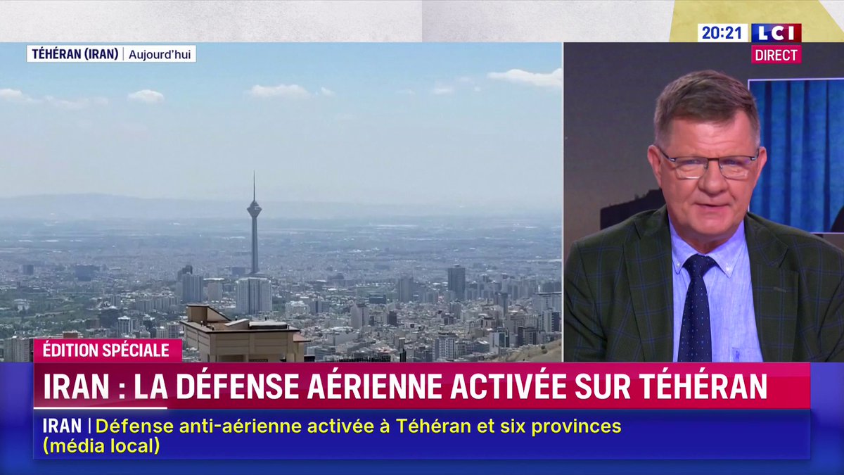 🔴 Iran: la défense anti-aérienne activée 🗣️ « Ça veut dire que la campagne va durer beaucoup plus que deux semaines » estime le Général Olivier Kempf (Olivier Kempf) ▶️ ✦ Margot Haddad ✦