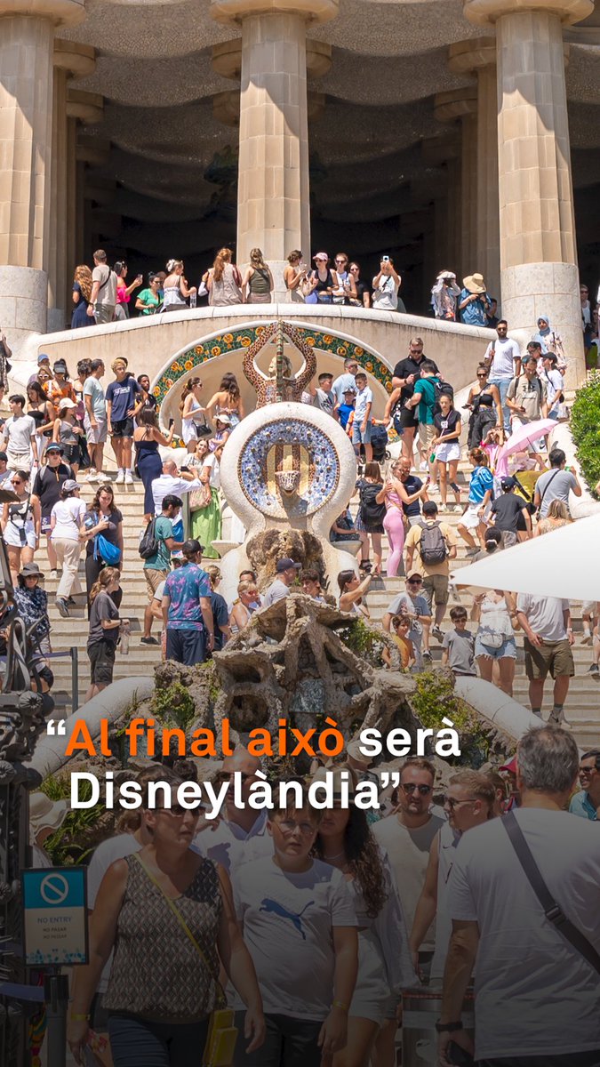 “Al final això serà Disneylàndia.” Els veïns de les zones més turístiques de Barcelona pateixen pel turisme massiu i temen les conseqüències de l'ampliació de l’aeroport. “Es tractava de gestionar el turisme, no d’augmentar-lo"