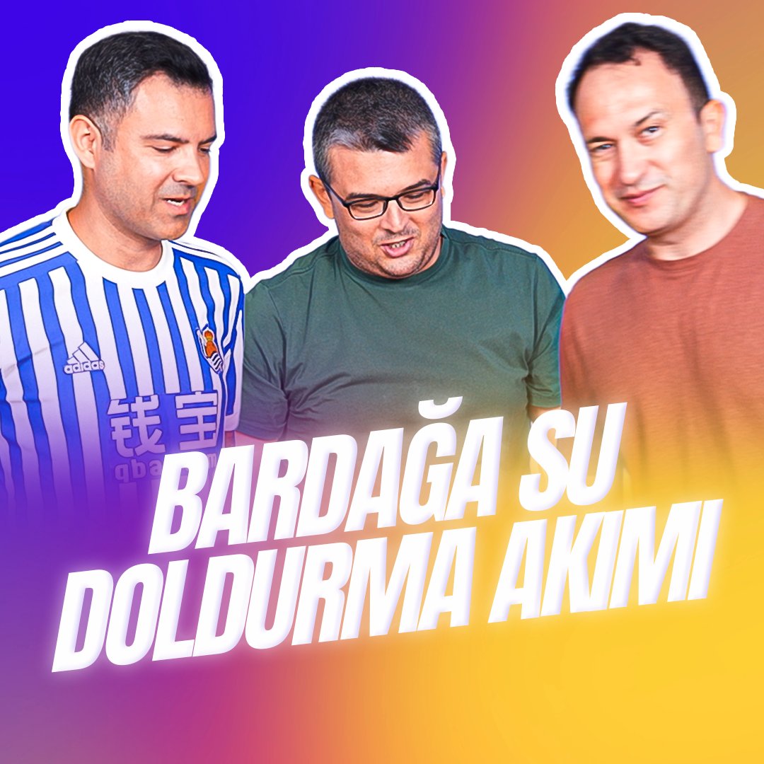 Gökhan Abdik, Müjdat M. Muratoğlu ve Özkan Öztürk’le “bardağa su doldurma” akımını denedik. 😅 | Gökhan Abdik x Müjdat Mustafa Muratoğlu x Özkan Öztürk