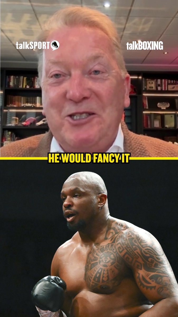 👑 "Puts him in the number one spot!" Frank Warren discussed Moses Itauma vs Dillian Whyte before it was officially announced on talkBOXING earlier this week 🔥