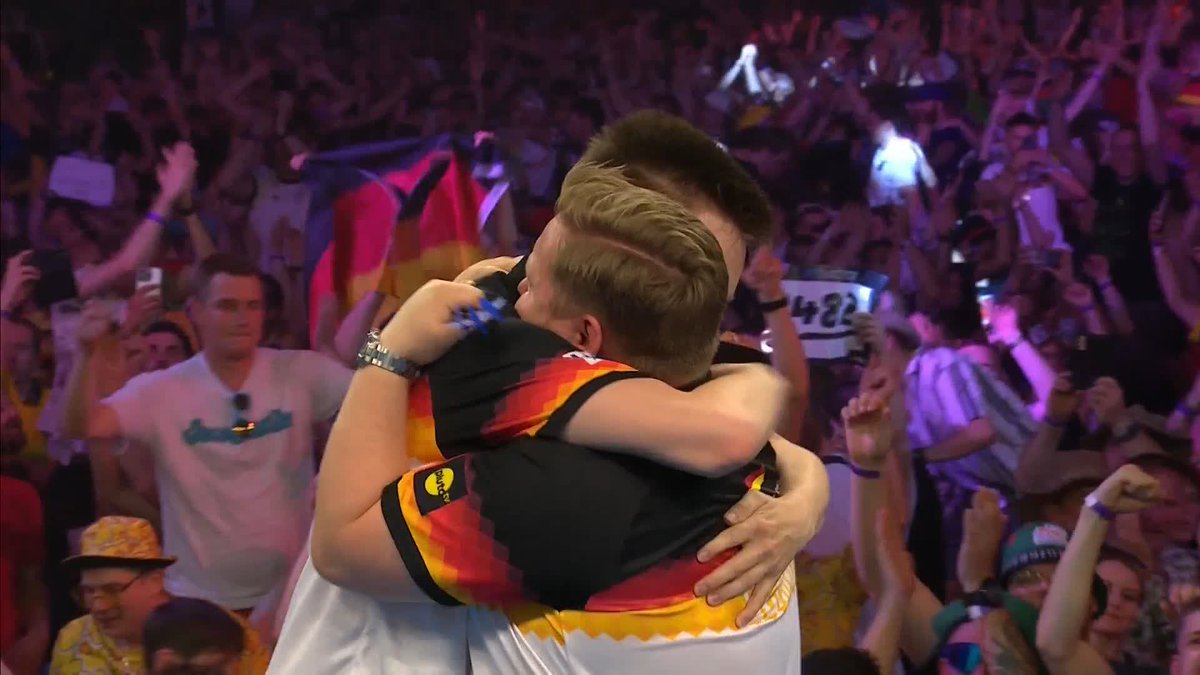 GERMANY KNOCK ENGLAND OUT OF THE WORLD CUP OF DARTS! 🇩🇪😲
