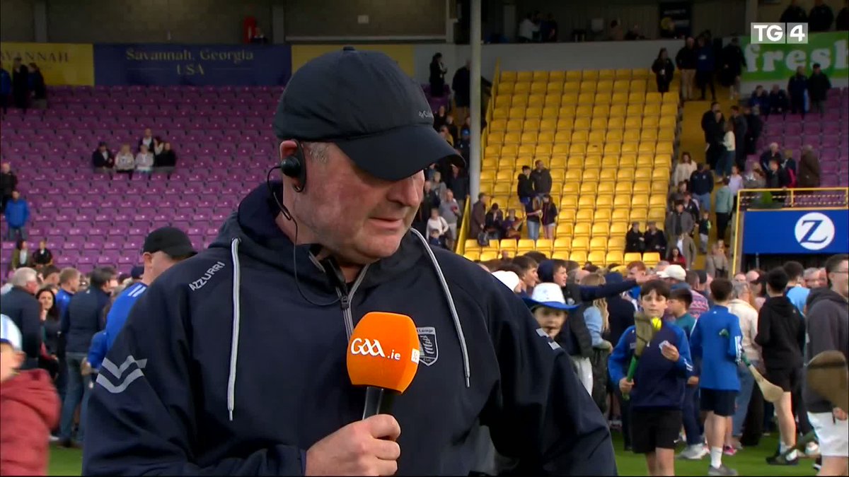 Lán ama #KILvWAT Smaointí bhainteoir Phort Láirge, James O'Connor, tar éis an bhua Beo/Live ar TG4 📺 Waterford GAA Electric Ireland #GAABEO