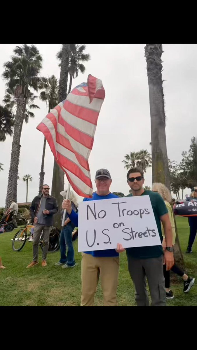 Like millions of Americans, I took a walk in the park today and ran into some people with some really good ideas. #NoKings