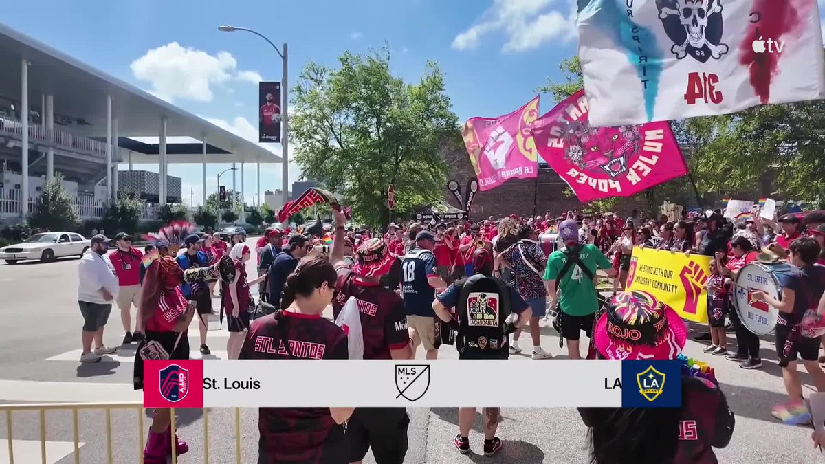 Live from Energizer Park 🏟️ St Louis CITY SC vs. LA Galaxy Watch on FOX and #MLSSeasonPass: