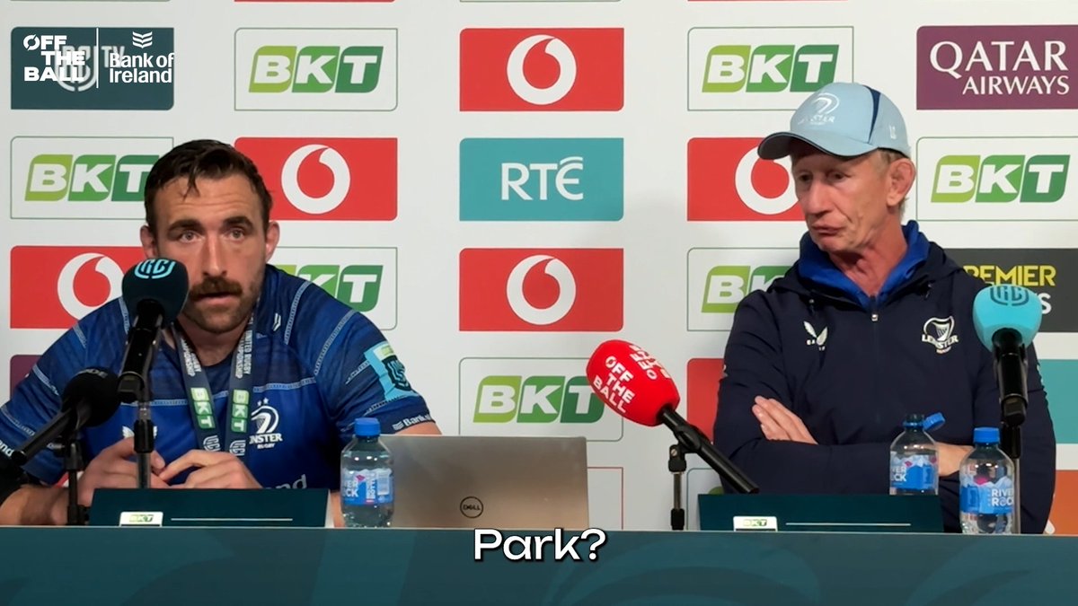 🗣️ 'It's not something that was ever on your radar!' 🗣️ 'I was conscious of the lads trying to lift up my shirt and make an absolute mug of me!' 🗣️ 'I was told my pronunciation was all over the place, so they told me not to do it!' 😂 Leinster Rugby's Jack Conan says it's incredibly special to lift a trophy in Croke Park, he even had a few words as Gaeilge prepared for the Hogan Stand! | 🏆 Rugby on Off The Ball w/ Bank of Ireland | #NeverStopCompeting