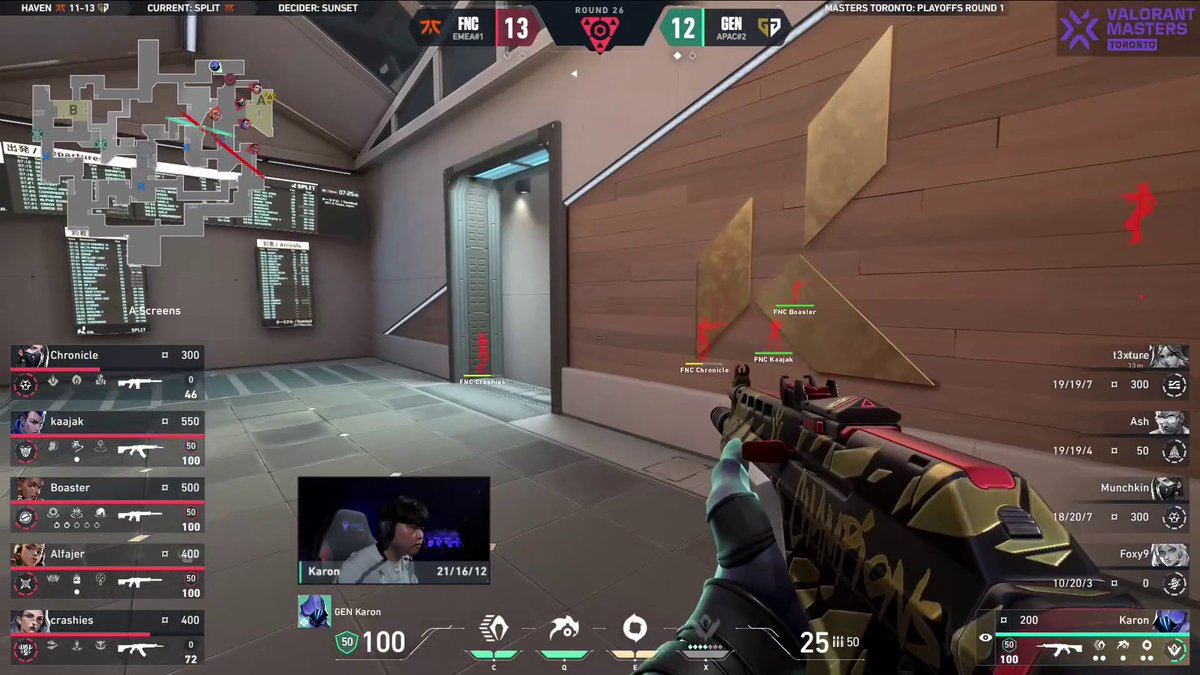 COMEBACK COMPLETE FOR FNATIC! This series is going the distance! #VALORANTMasters