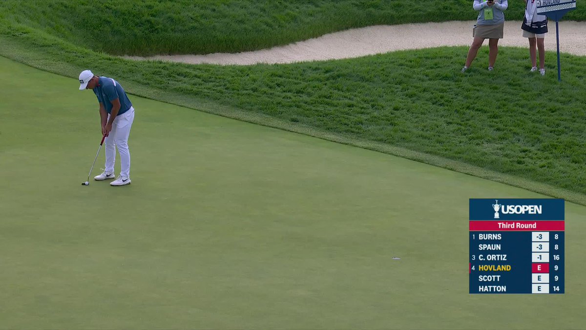 BACK-TO-BACK! 🐥 🐥 Hovland now 2 off the lead.