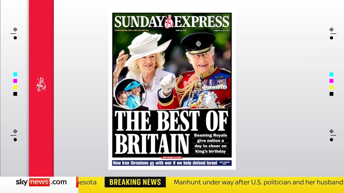 What's on Sunday's front pages? Sky's @JonathanSamuels is joined by Christina Patterson @queen-christina.bsky.social and Leon Emirali for the Sky News Press Preview 📺 Sky 501, Virgin 602