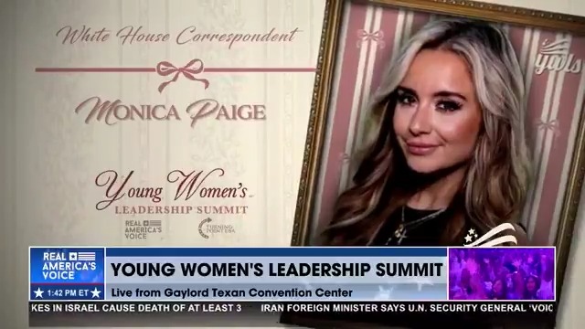 FULL MONICA PAIGE SPEECH - YOUNG WOMEN'S LEADERSHIP SUMMIT Frontlines TPUSA White House Correspondent Monica Paige speaks at YWLS 2025. TPUSA Events Charlie Kirk