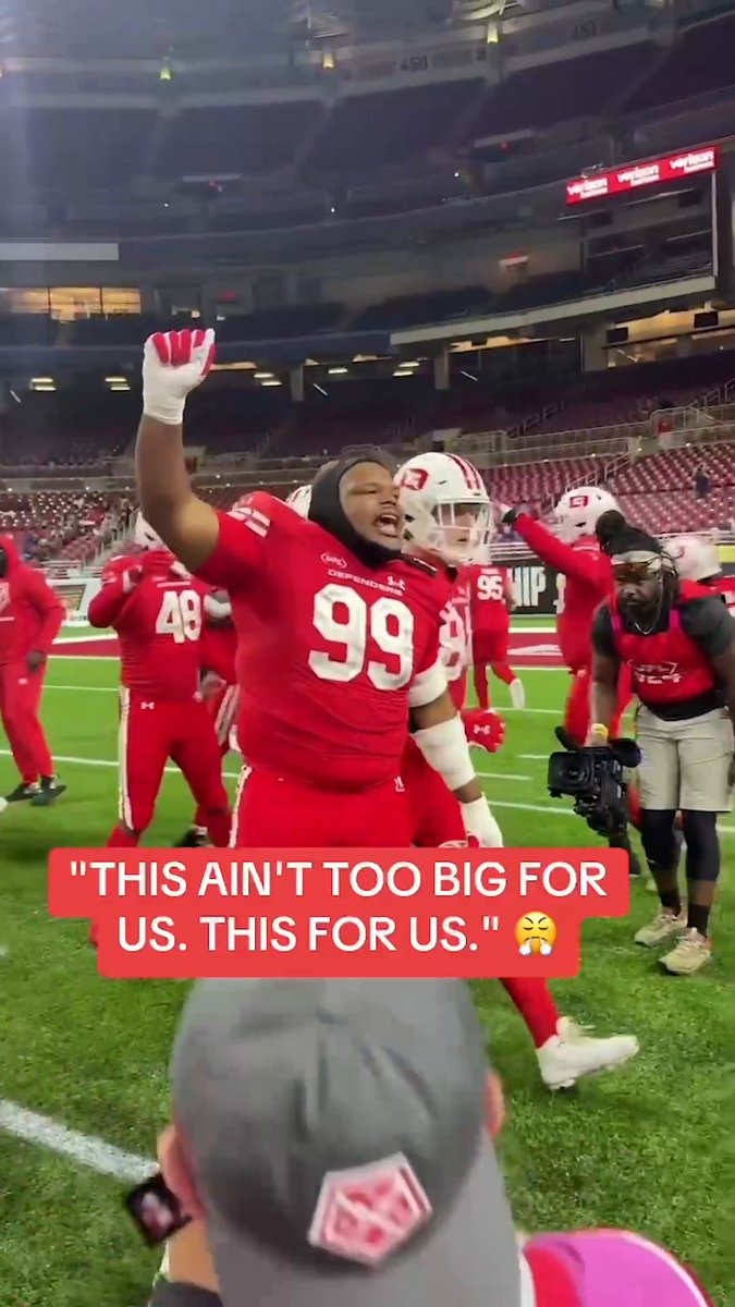 The DC Defenders are getting championship ready 🗣️ 📺 United Football League Championship on ABC/ESPN+ | 8 PM ET