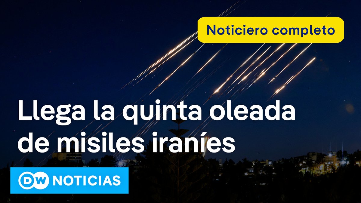 🔴 DW Noticias 14 de junio: Israel ataca Teherán y lucha por interceptar misiles lanzados desde Irán Israel se encuentra en estado de emergencia desde que lanzó ataques sobre Irán en la madrugada del viernes, los cuales desataron la represalia de Teherán, aún en marcha.