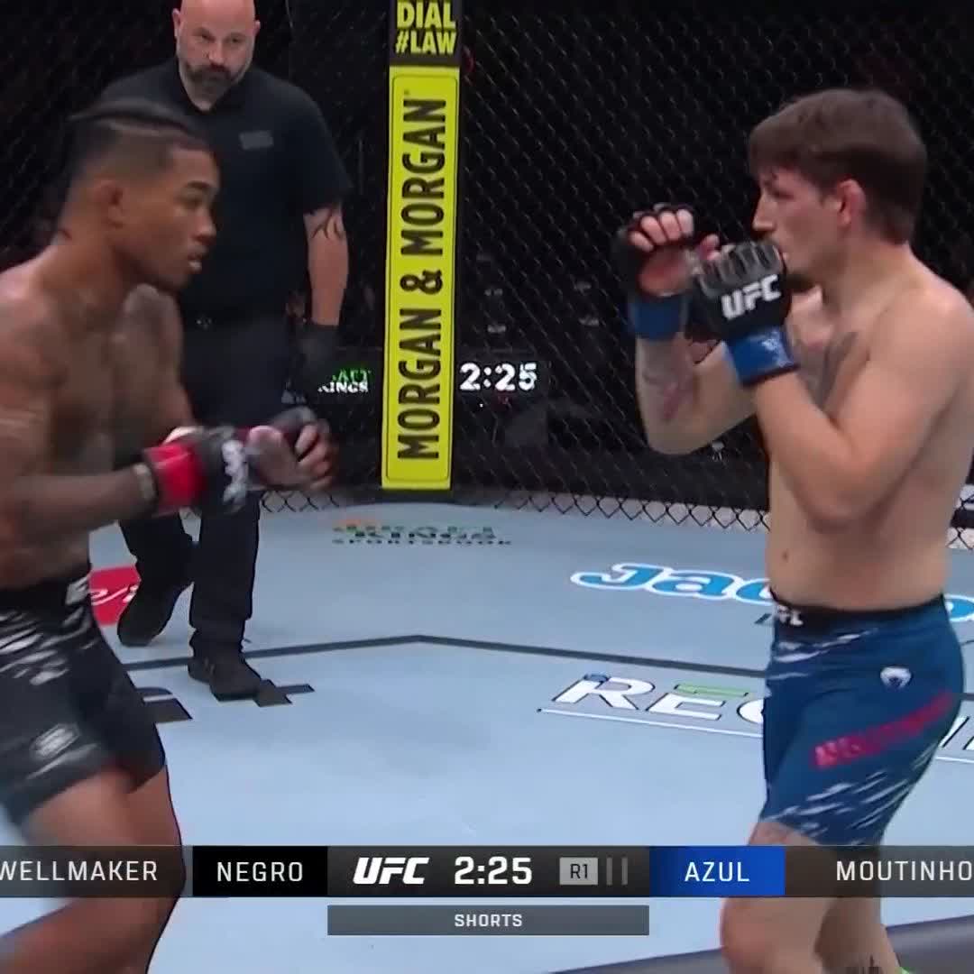 La mano derecha de Malcolm Wellmaker es otra cosa 😮😮😮 #UFCAtlanta