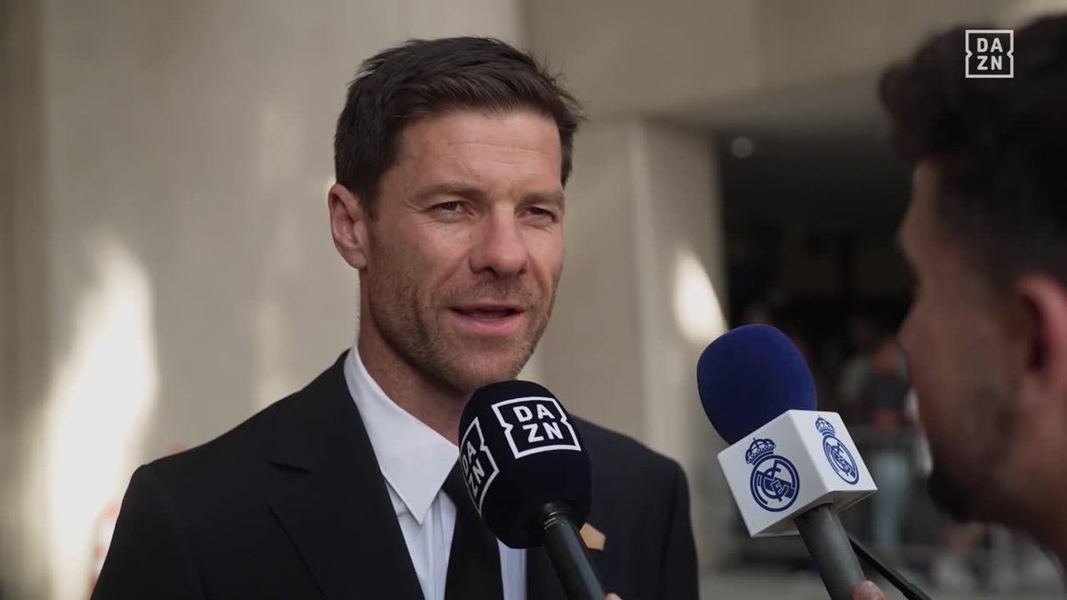 Las primera palabras de Xabi Alonso en USA. 👀🤍