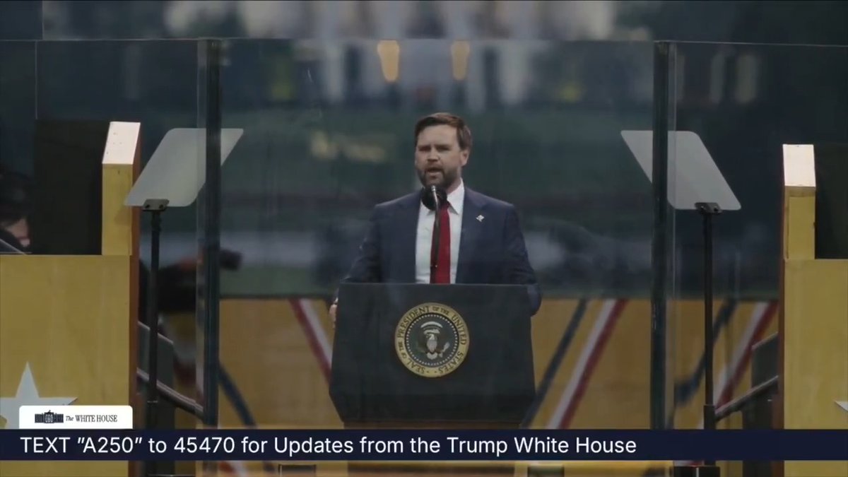 ๐บ๐ธ WATCH: Vice President JD Vance JD Vance's Full Remarks at the 250th Anniversary of the U.S. Army Grand Military Parade