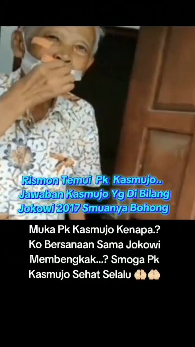 Sgt Apresiasi usaha Bg Rismon Hasiholan Sianipar utk mendapatkan organik ucapan suara Pak Kasmudjo. Kasmudjo: Pembimbing hrs berumur diatas umur 50 tahun. Rismon: Bapak bkn Pembimbing Skripsi? Bapak bkn Pembimbing akademik Kasmudjo: BUKAN. Pagiii-pagii minggu info valid dari sumbernya.
