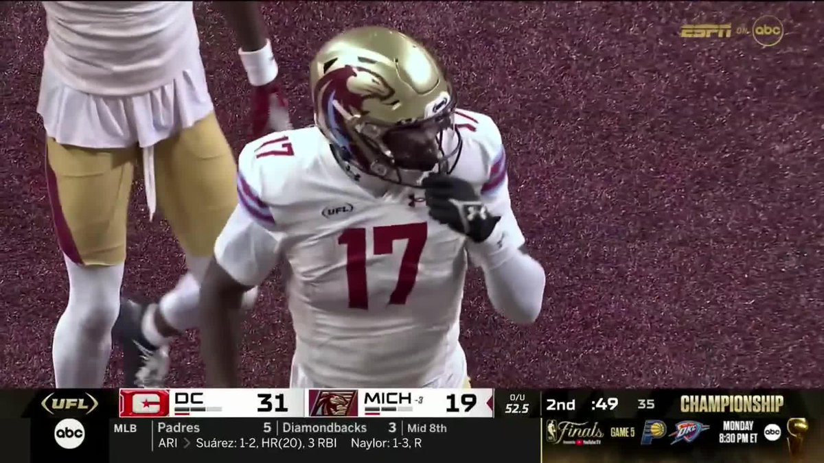 MALIK TURNER, YESSIR!!!! 📺: ABC